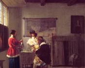 皮特尔 德 胡格 : The Visit